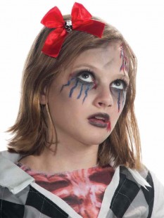 Skull And Bow Headband in Kuwait