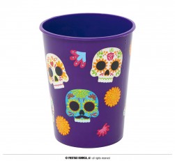 Buy Skull Decorated Glass 11x9cms in Kuwait
