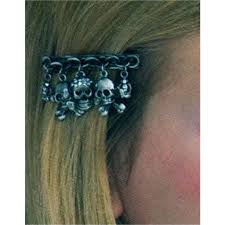  Skull Hair Clip in Manqaf