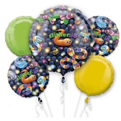 Buy Slither.io Bouquet Of Mylar Foil Balloons in Kuwait