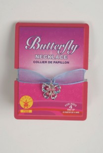  Small Butterfly Charm Necklace in Kuwait