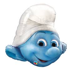 Buy Smurfs Head Foil Balloon in Kuwait