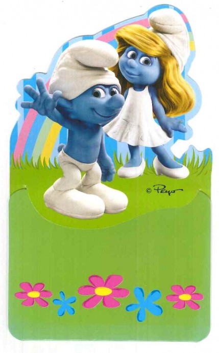Smurfs Invitations