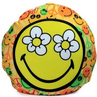 Buy Soft Toy Smiley Round - Yellow Flower Eyes in Kuwait