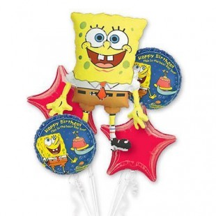  Spongebob Balloon Bouquet Accessories in Hadiya