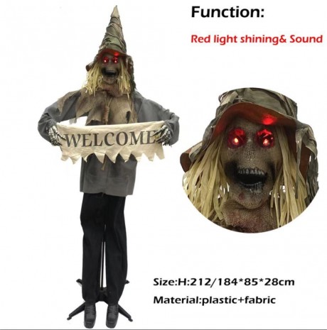 Standing scarecrow