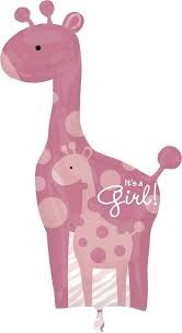 Super Shape Giraffe It's A Girl