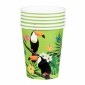 Table Set Toucan (Plates, Cups, Napkin)