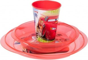  The Cars Microwavable Lunch Set  Accessories in Al Qurain