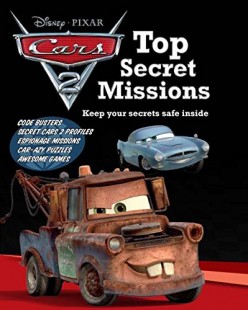  The Cars Top Secret Missions Hard Cover Accessories in Dasma