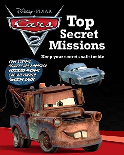 The Cars Top Secret Missions Hard Cover