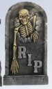 Tombstone with red LED