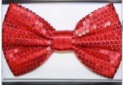 Buy Tuxedo Bow Tie With Sequence in Kuwait