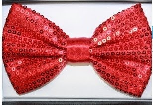  Tuxedo Bow Tie With Sequence Costumes in Faiha