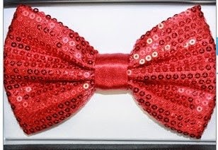 Tuxedo Bow Tie with Sequence