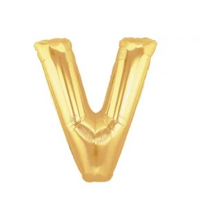  V Letter Balloon in Doha