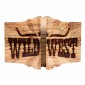 Wild West Badge Invitation Card