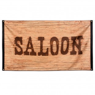  Wild West  Flag Saloon 150x90 Cm Costumes in Sabhan