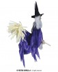WITCH WITH BROOM 60 CMS.