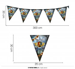 Buy Wizard Pennant 300x20x30 Cm in Kuwait