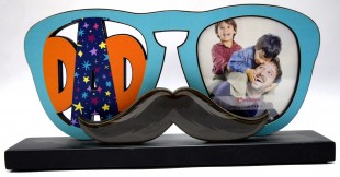Buy Wooden Frame - Dad Shape in Kuwait