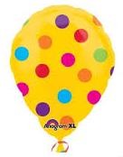  Yellow Oval Polka Dots 181600 in Khaitan