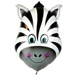 Buy Zebra Animal Large Helium Balloons in Kuwait