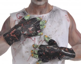 Zombie Black Molded Gloves in Kuwait
